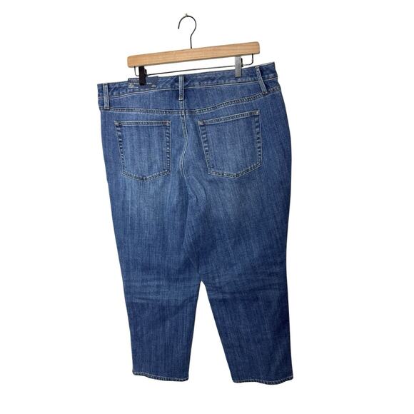 Talbots Flawless High Waist Straight Ankle Jeans Womens 18W Stretch - Picture 2 of 3